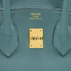 Hermes Birkin25 Togo 7G Ciel GHW