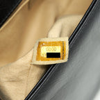 CHANEL MEDIUM BOY BAG CALFSKIN BLACK GHW