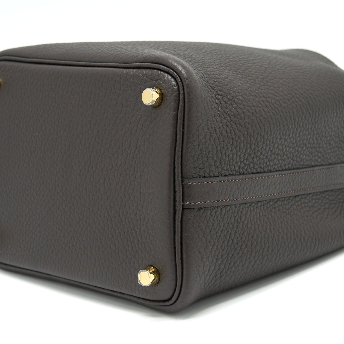 HERMES PICOTIN 18 LOCK BAG EBENE GHW