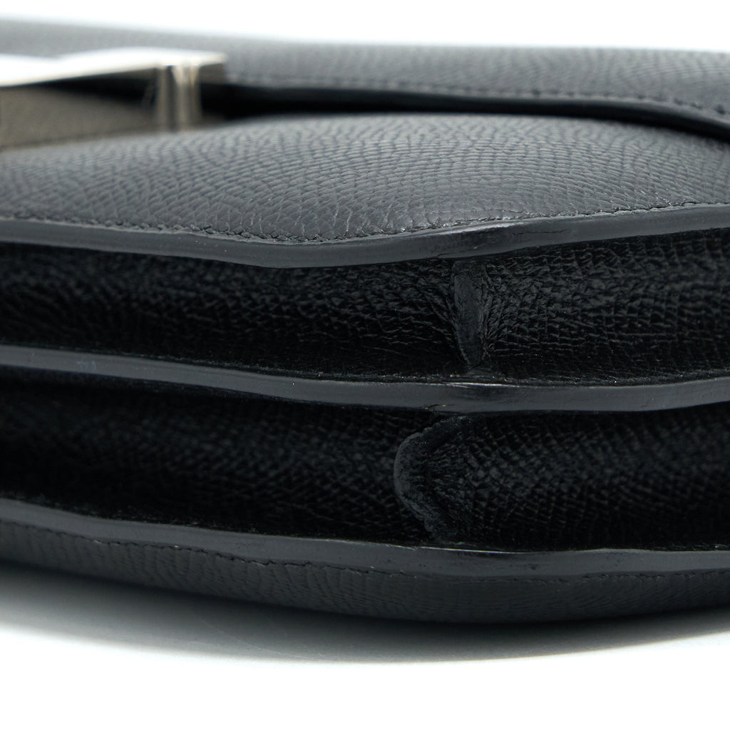 Hermes Constance Elan Epsom Black SHW