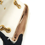GUCCI GG MINI MARMONT CREAM WHITE