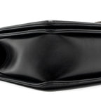 CHANEL NEW MEDIUM BOY BAG LAMBSKIN BLACK RUTHENIUM HARDWARE