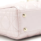 DIOR MINI LADY WITH CHAIN LOTUS PEARL GHW