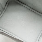 Hermes Picotin 18 Lock Bag Clemence Blue Pale SHW