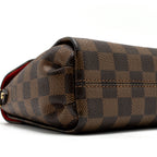 LOUIS VUITTON CROISETTE BAG DAMIER EBENE CANVAS GHW