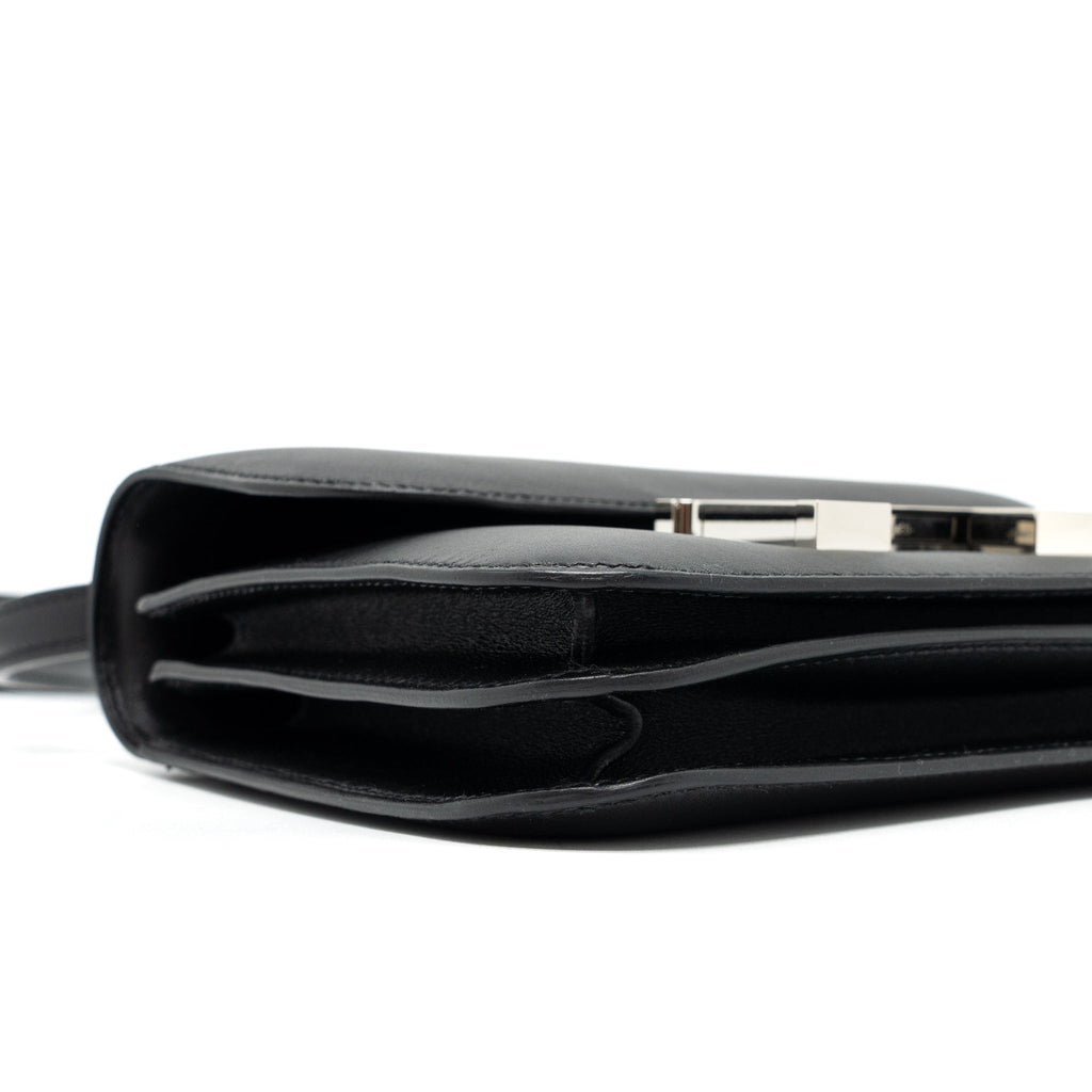 HERMES MINI CONSTANCE SWIFT BLACK SHW