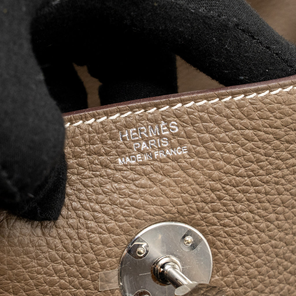 Hermes Lindy 30 Clemence Etoupe SHW