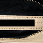 BALENCIAGA MINI CITY BAG BEIGE SHW