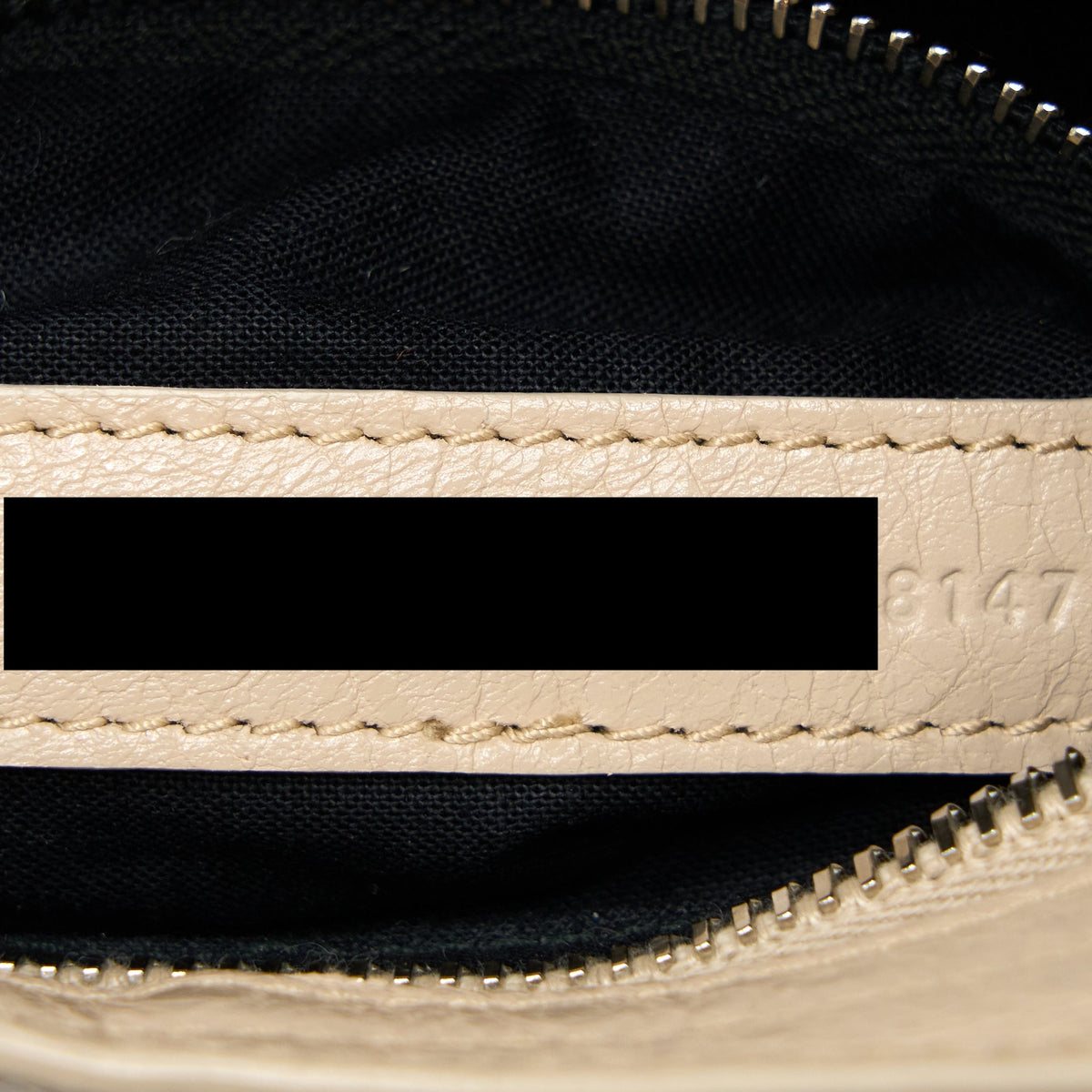 BALENCIAGA MINI CITY BAG BEIGE SHW