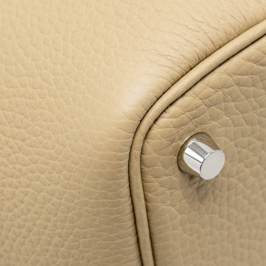 Hermes picotin 18 lock bag clemence trench SHW