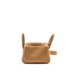 Hermes Mini Lindy II Clemence Biscuit SHW