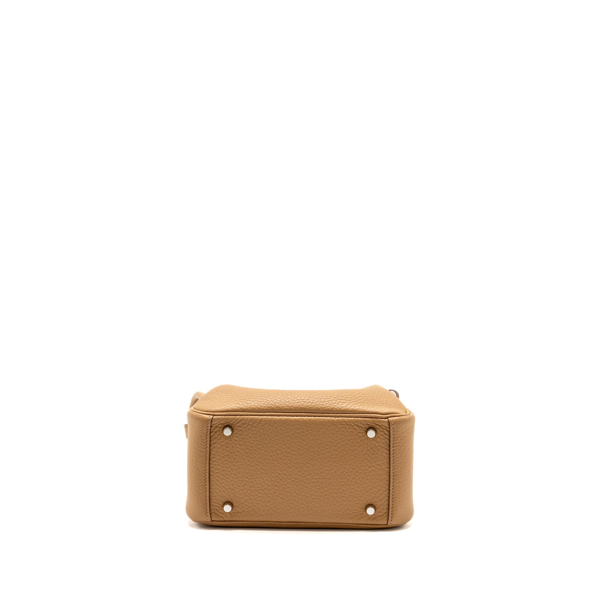 Hermes Mini Lindy II Clemence Biscuit SHW