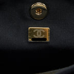 CHANEL 23C LARGE DUMA BACKPACK CALFSKIN BLACK LGHW (MICROCHIP)