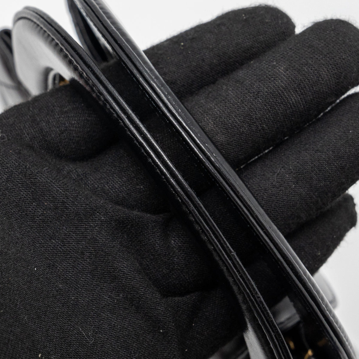 CHANEL 23K MINI SHOPPING TOTE CALFSKIN BLACK GHW(MICROCHIP)