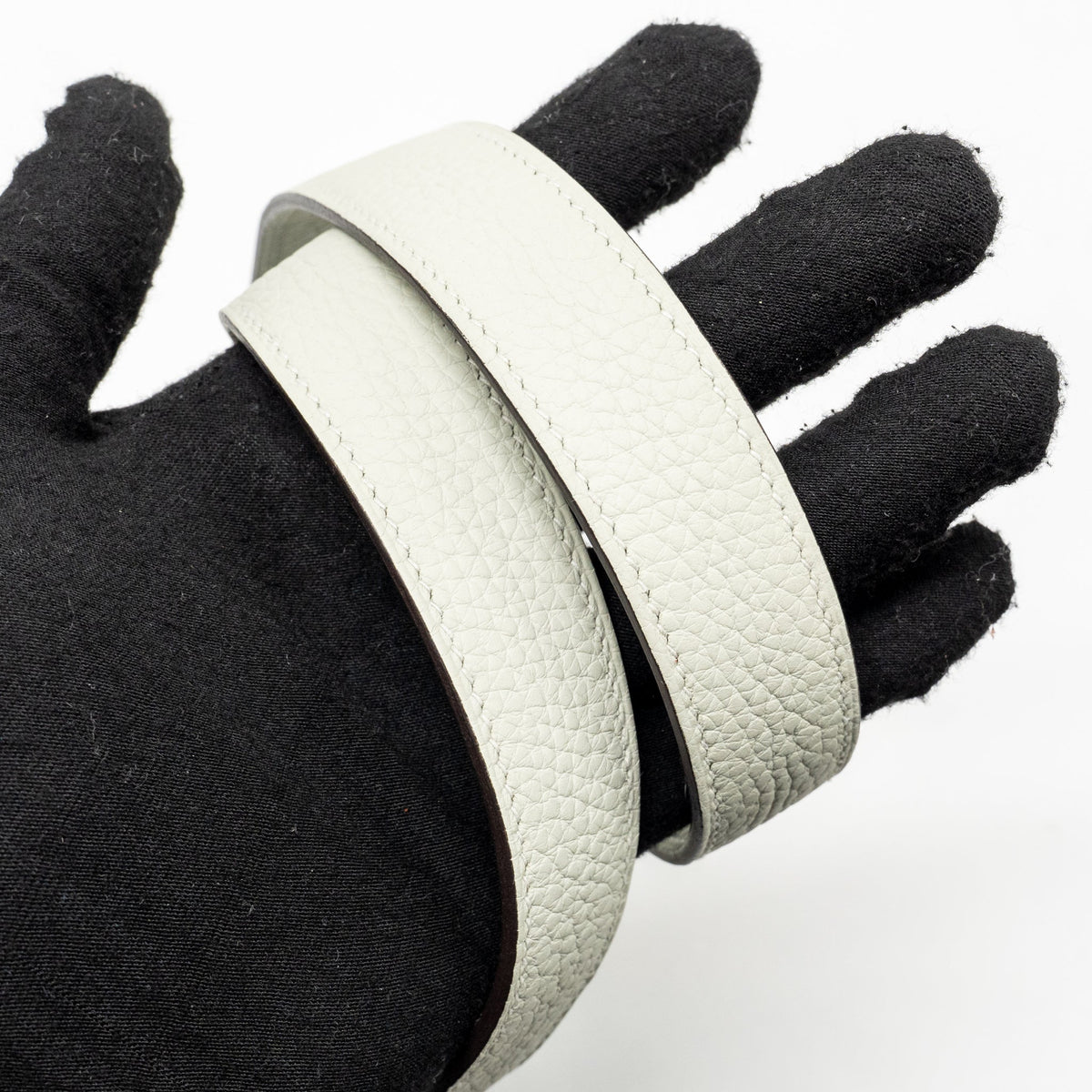 Hermes Mini Lindy Clemence Gris Neve SHW
