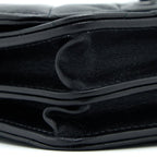 CHANEL SQUARE TRENDY CC WALLET ON CHAIN LAMBSKIN SO BLACK