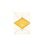 Hermes Calvi Card Holder Craie / Jaune Ambre