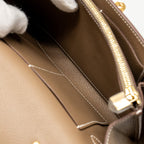 Hermes kelly to go Evercolor Etoupe GHW