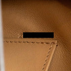 HERMES KELLY POCHETTE SWIFT 0M CHAI GHW