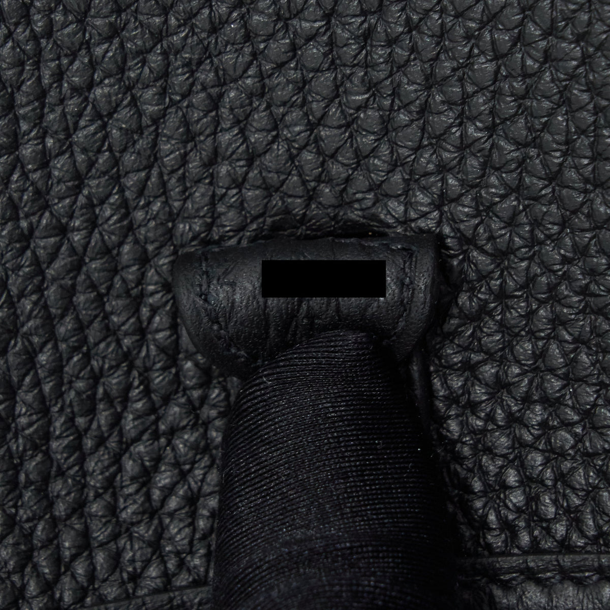 HERMES Mini Evelyne Black GHW