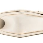 CHANEL MEDIUM LE BOY CAVIAR WHITE LGHW