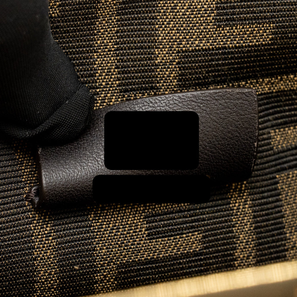 Fendi First Small Python Dark Grey GHW