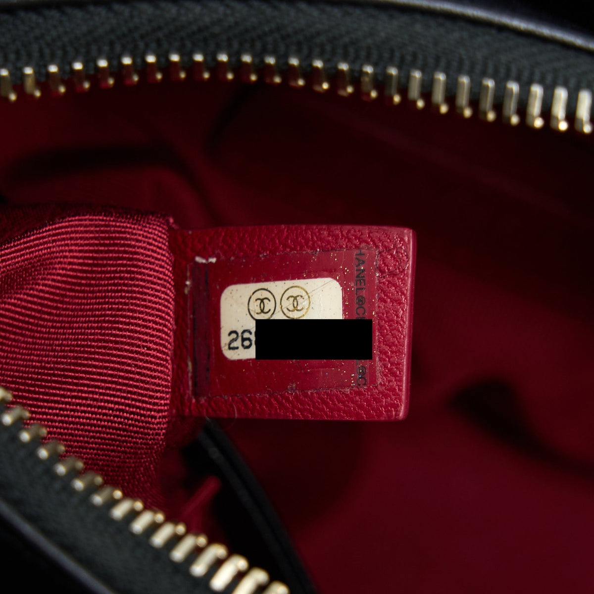 CHANEL SMALL GABRIELLE HOBO BAG CALFSKIN BLACK WITH MULTICOLOUR HARDWARE