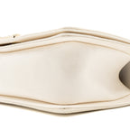 CHANEL MEDIUM LE BOY CAVIAR WHITE LGHW