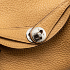 Hermes Mini Lindy II Clemence Biscuit SHW