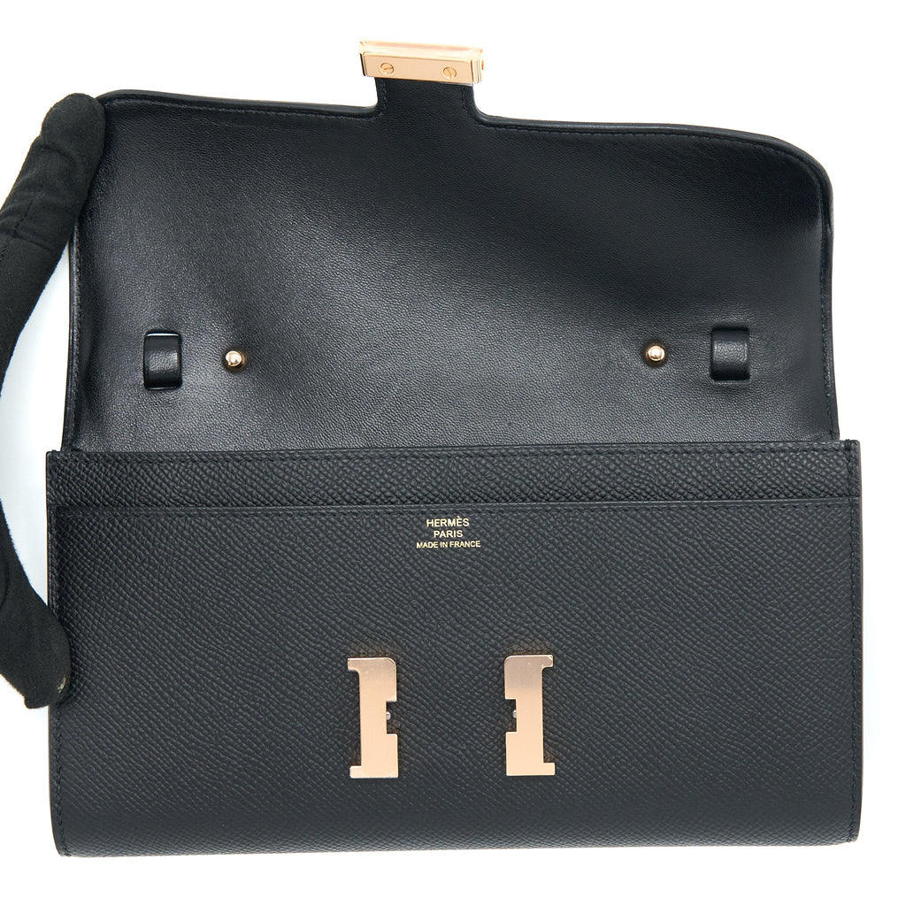 Hermes Constance To Go Epsom Black RGHW