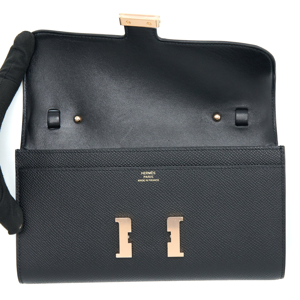 Hermes Constance To Go Epsom Black RGHW