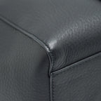 BALENCIAGA LEATHER SHOPPING TOTE BAG BLACK