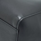 BALENCIAGA LEATHER SHOPPING TOTE BAG BLACK