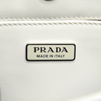 PRADA CLEO BAG CALFSKIN WHITE SHW