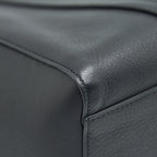 BALENCIAGA LEATHER SHOPPING TOTE BAG BLACK