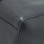 BALENCIAGA LEATHER SHOPPING TOTE BAG BLACK