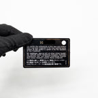 CHANEL PEARL CRUSH MINI SQUARE LAMBSKIN BLACK GHW