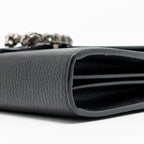 GUCCI DIONYSUS WALLET ON CHAIN CALFSKIN BLACK SHW