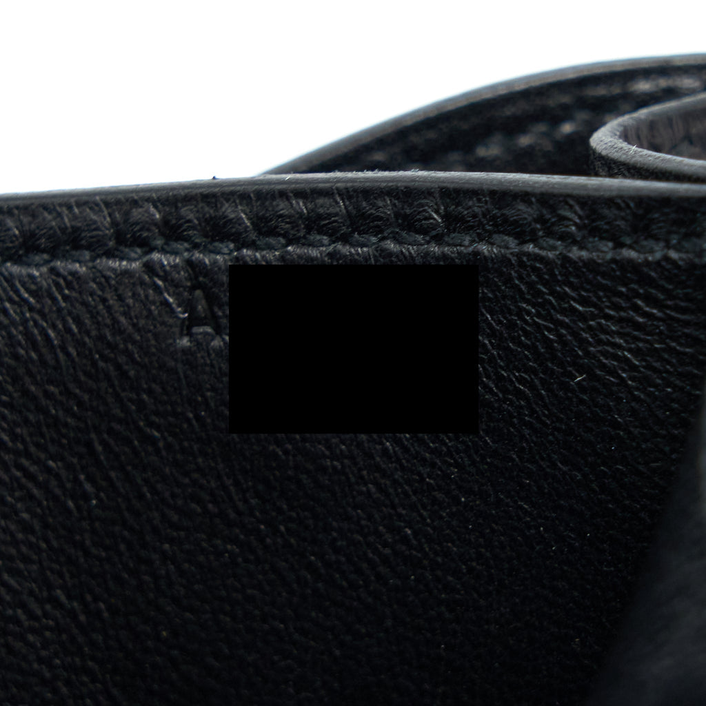 HERMES MINI CONSTANCE SOMBRE BLACK SHW