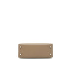 Hermes Kelly 25 Sellier Veau Epsom Etoupe/Alezan/Biscuit SHW
