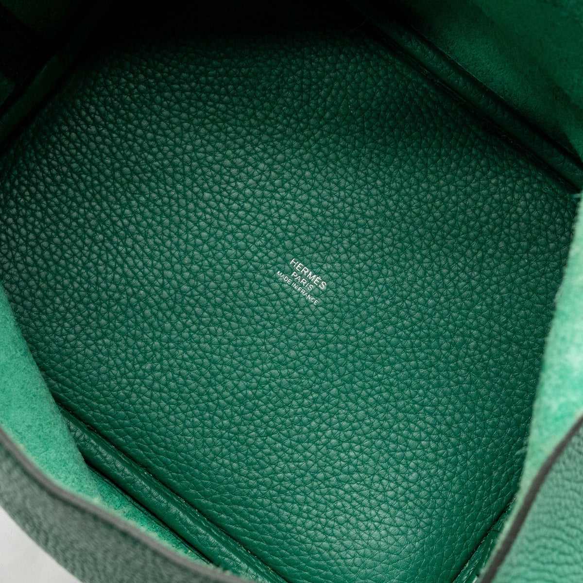 Hermes Picotin 22 Lock Bag Clemence Vert Vertigo SHW