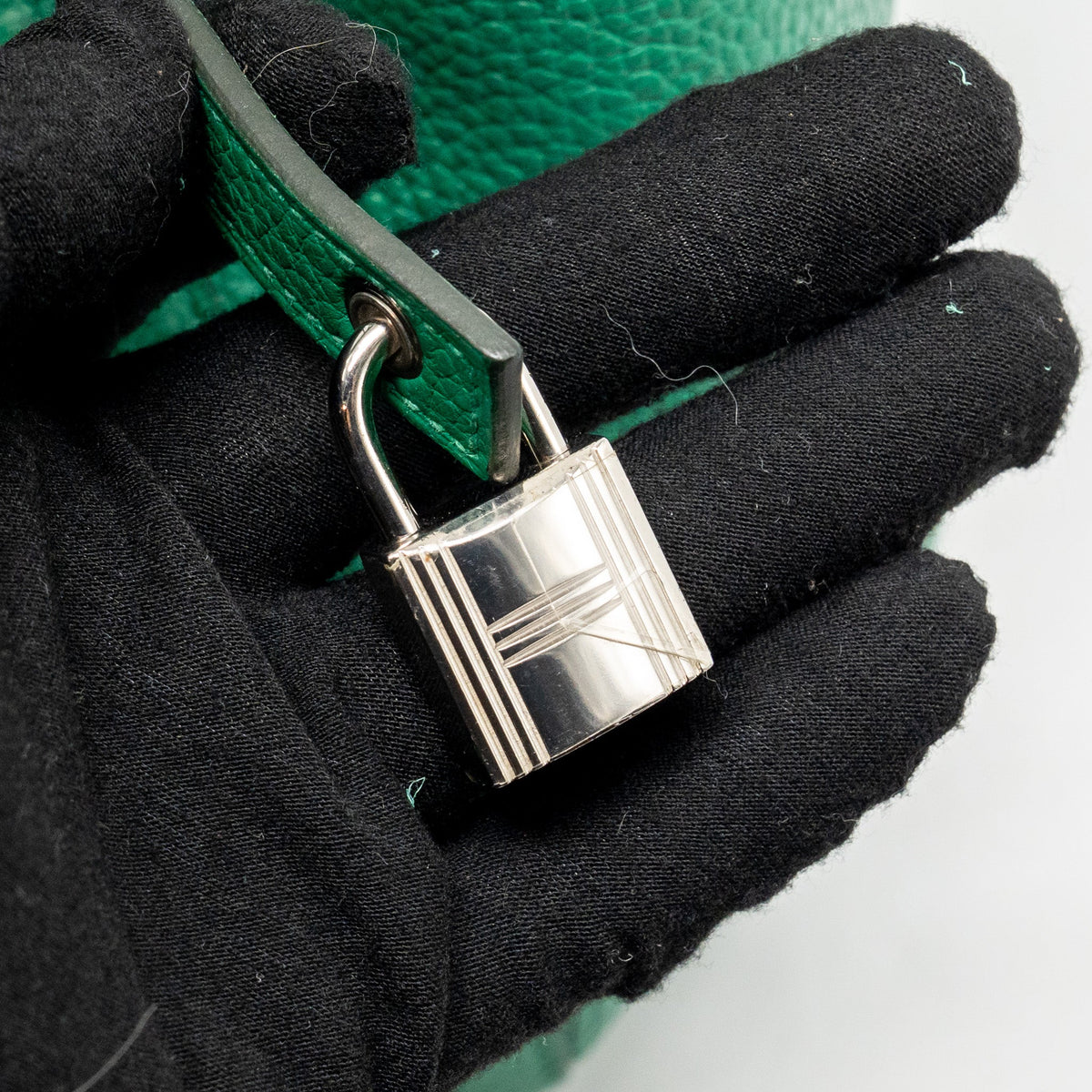 Hermes Picotin 22 Lock Bag Clemence Vert Vertigo SHW