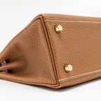 Hermes Kelly 25 Togo Gold GHW