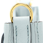 HERMES MINI EVELYN CLEMENCE BLUE PALE/NATA GHW