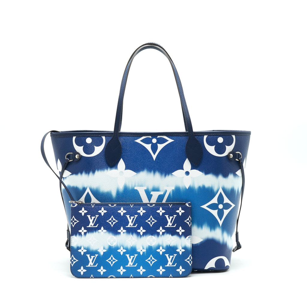 LOUIS VUITTON ESCALE TOTE MONOGRAM IN BLUE