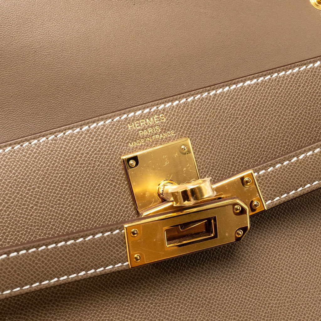 HERMES KELLY ELAN MADAME ETOUPE GHW