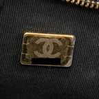 CHANEL SMALL MOON HOBO BAG LAMBSKIN BLACK LGHW (MICROCHIP)
