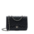 CHANEL JUMBO SINGLE FLAP BAG CAVIAR BLACK SHW