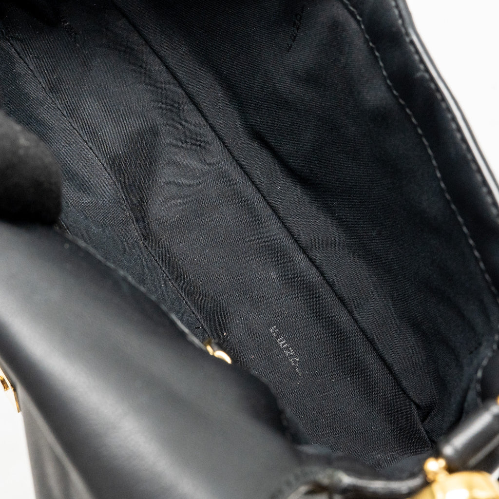 Fendi Baguette Bag Lambskin Black GHW