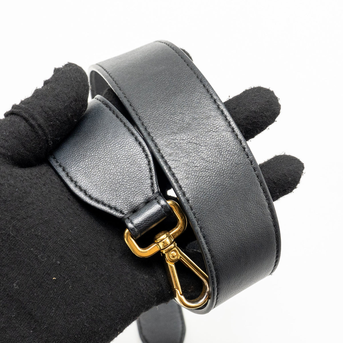 Fendi Baguette Bag Lambskin Black GHW